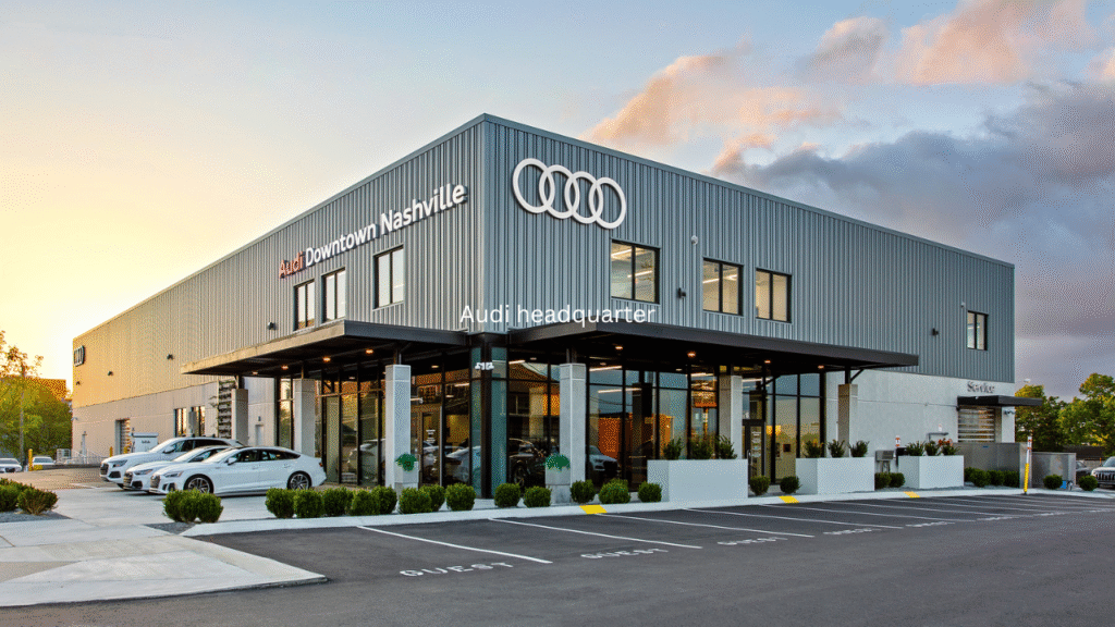 Audi headquarter - Popular Car Brands in Bangladesh