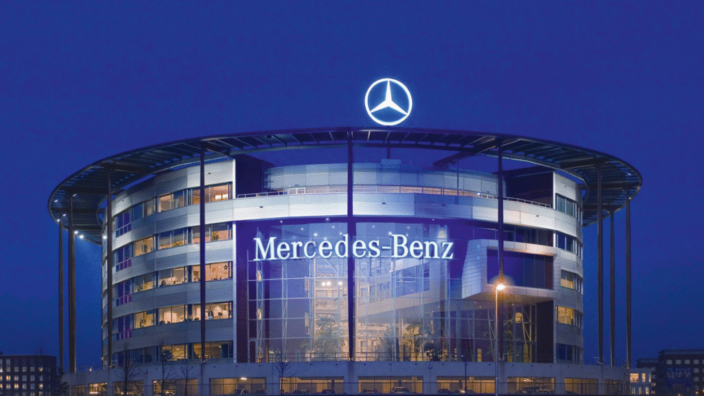 Mercedes-Benz headquarter - Popular Car Brands in Bangladesh