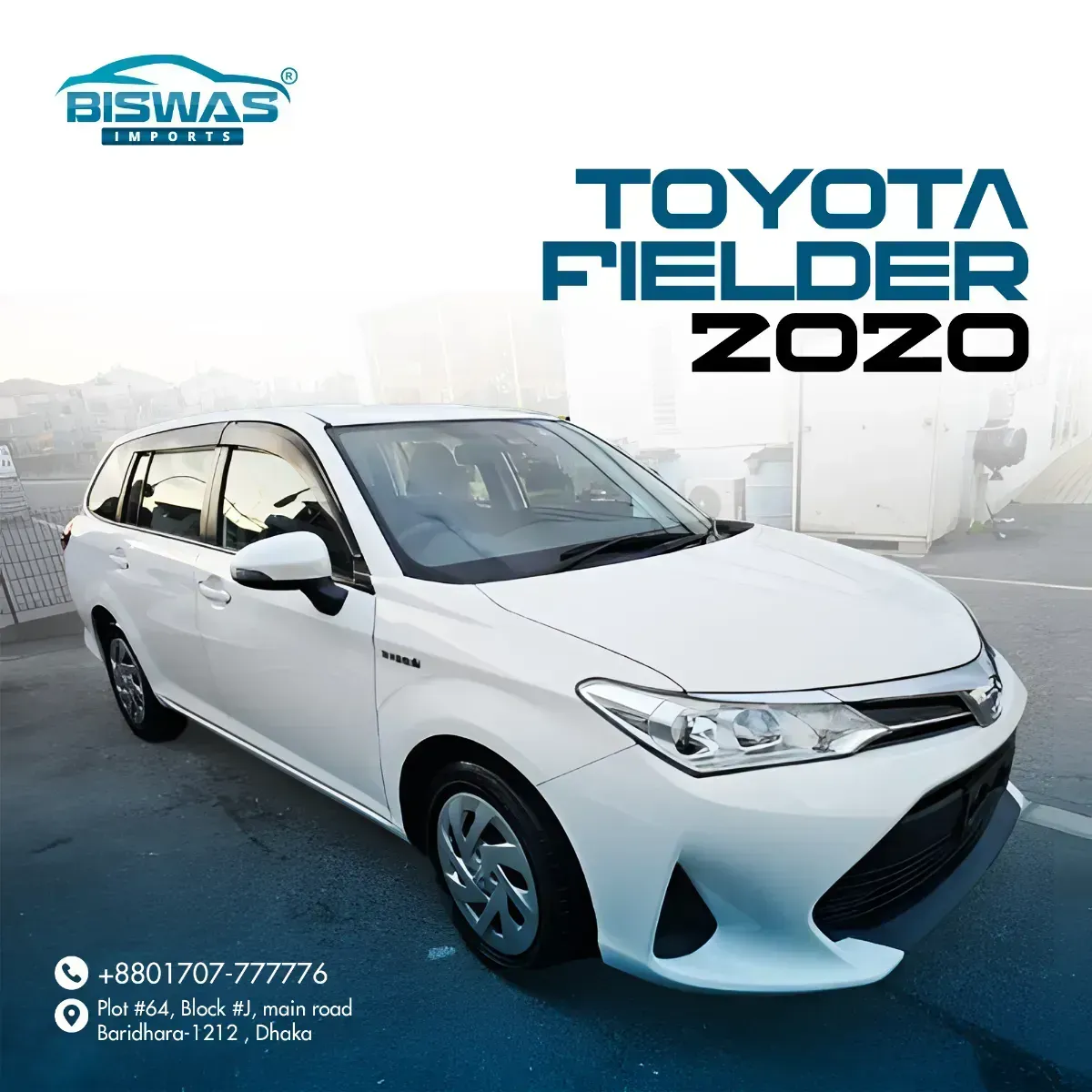 Brand New Toyota Fielder EX Price In Bangladesh